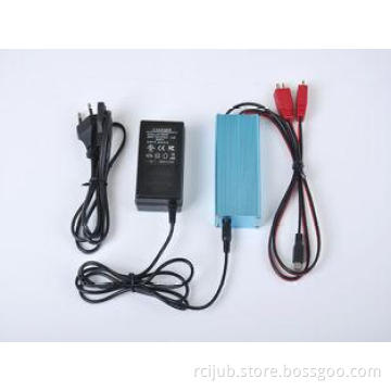 DC 5.5*2.1 Multifunctional Indoor Or Car Charger For Lithiu